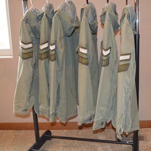 American Eagle Outfitters Military Jacket